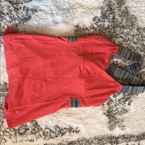 Lulu lemon cross back bib top